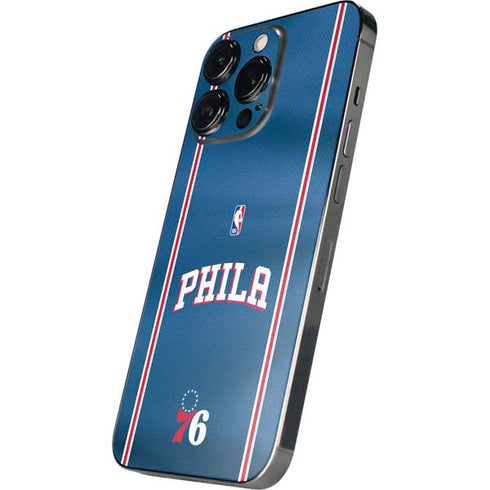 NBA Philadelphia 76ers Jersey iPhone 14 Pro Skin
